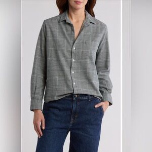 Frank & Eileen Relaxed Button- Up Shirt SIZE S